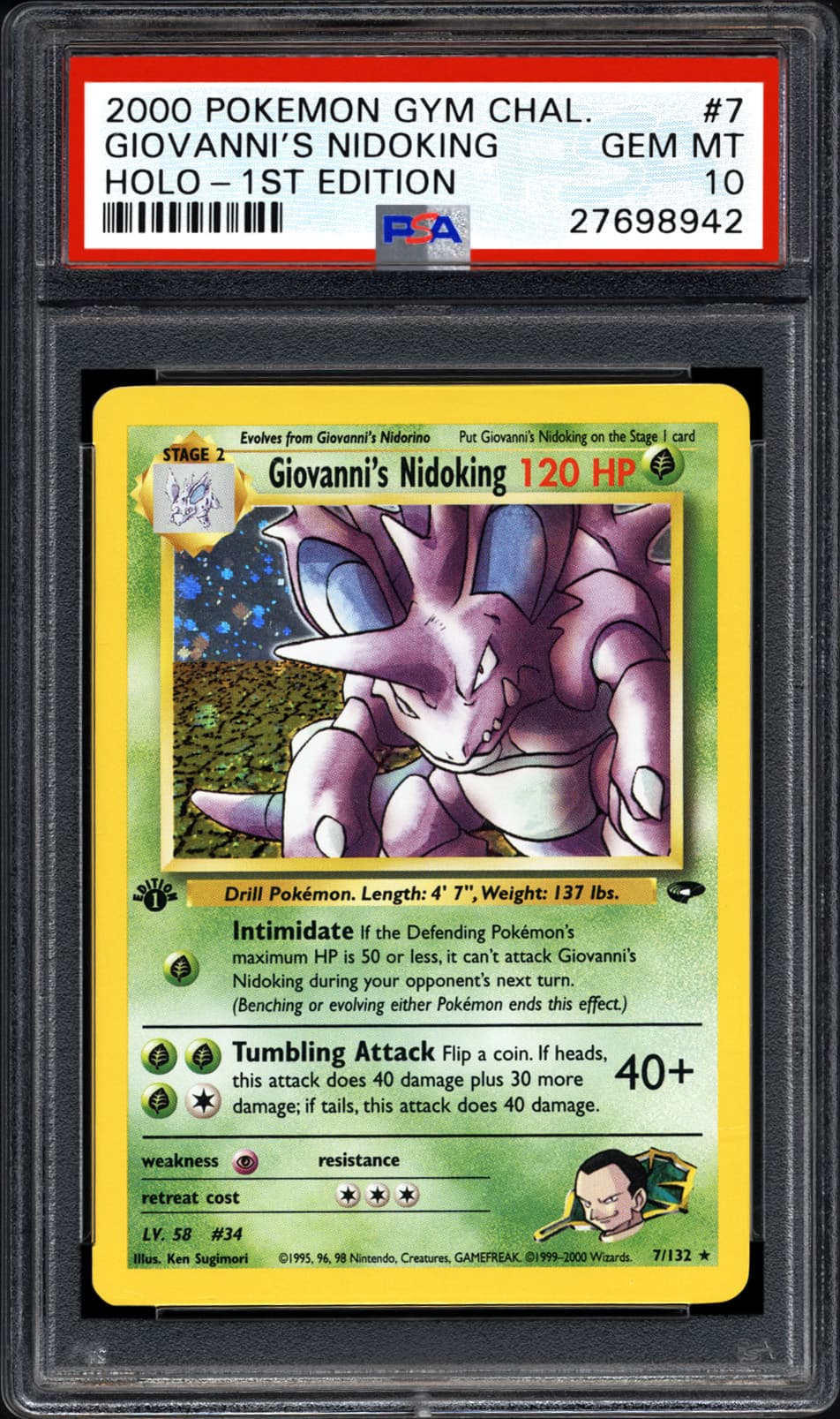 Giovanni's Nidoking